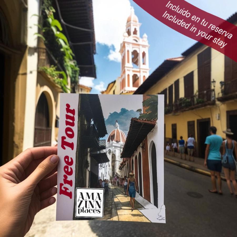 Amazinn Places Casco Viejo Unique Desing And Pool I パナマ・シティー エクステリア 写真